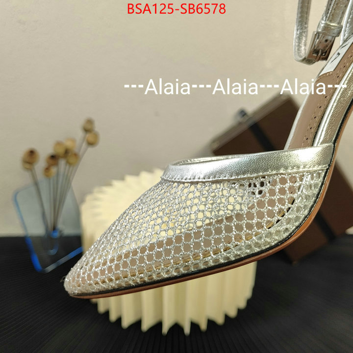 Women Shoes-ALAIA top 1:1 replica ID: SB6578 $: 125USD