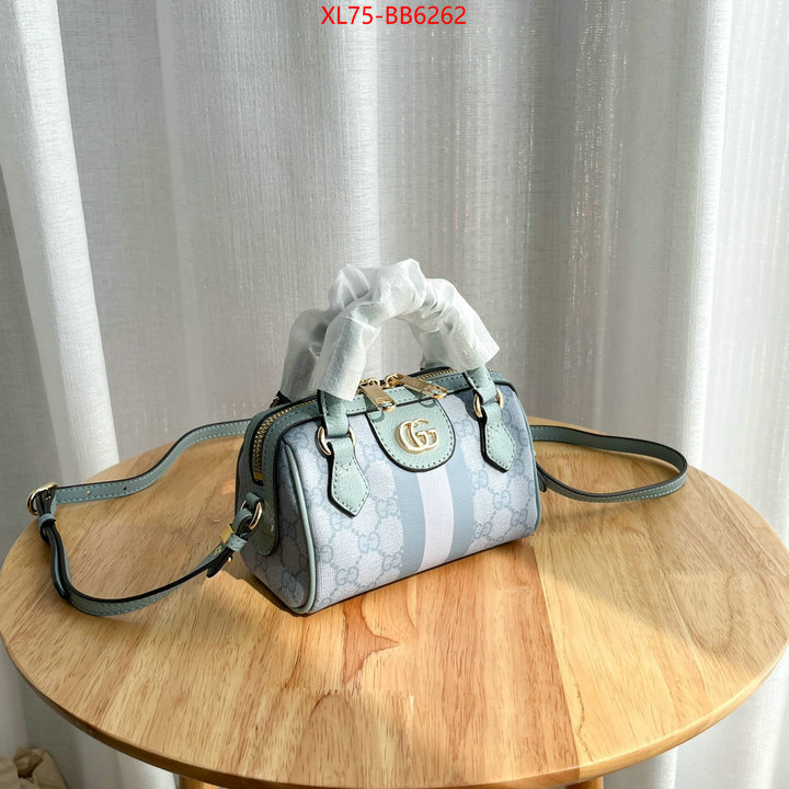 Gucci Bags(4A)-Crossbody- luxury fashion replica designers ID: BB6262 $: 75USD,