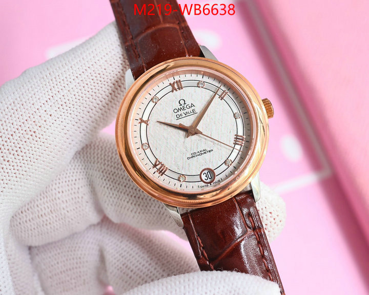 Watch(TOP)-Omega sell online luxury designer ID: WB6638 $: 219USD