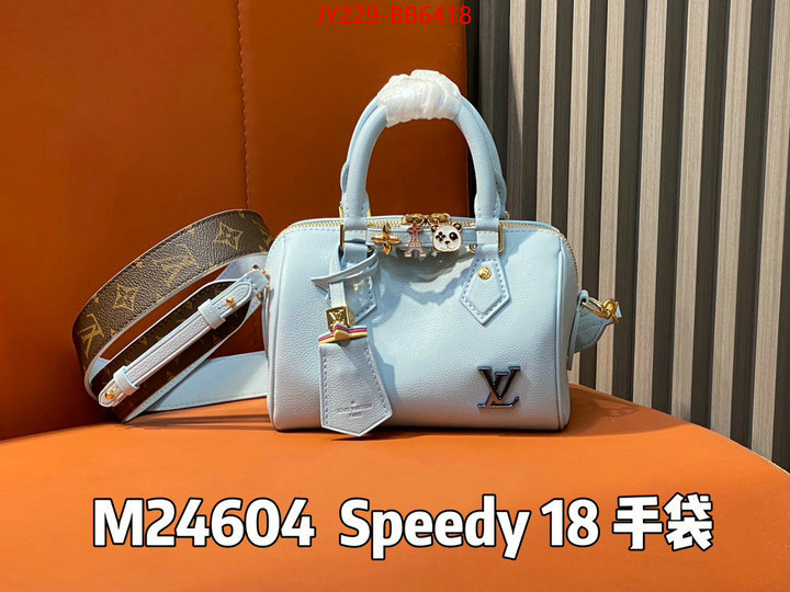 LV Bags(TOP)-Speedy- where to buy the best replica ID: BB6418 $: 229USD,