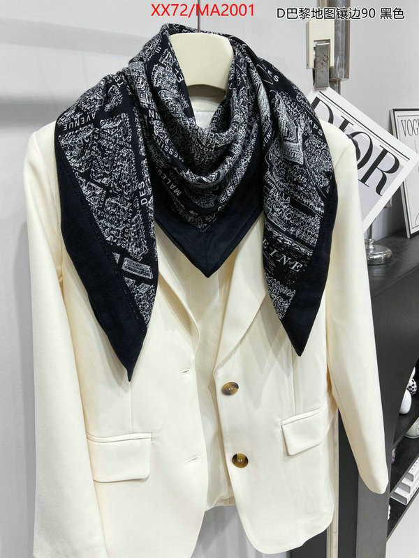 Scarf-Dior from china 2024 ID: MA2001 $: 72USD