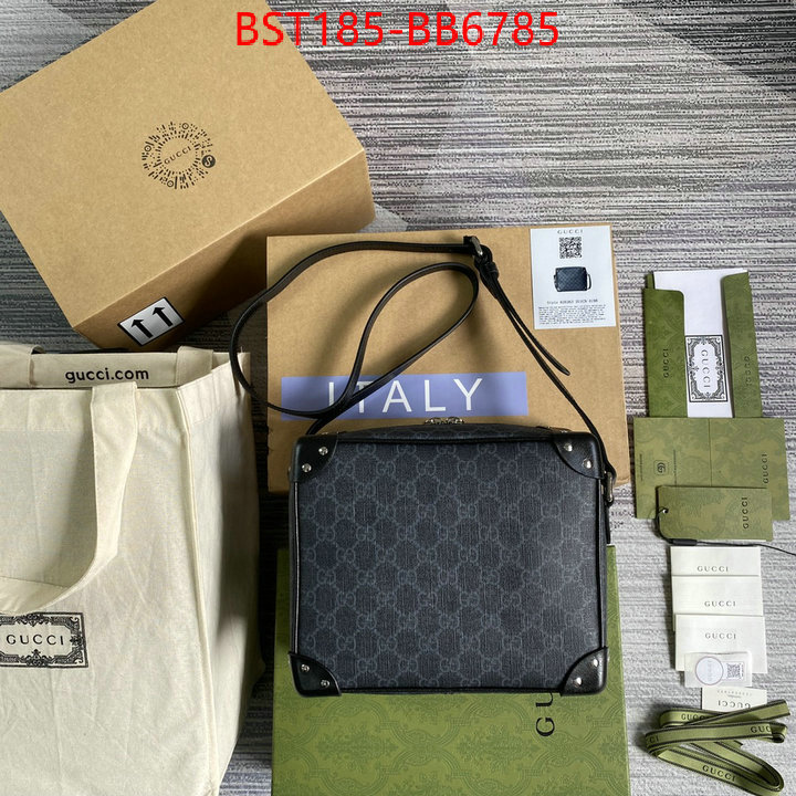 Gucci Bags(TOP)-Crossbody- what best replica sellers ID: BB6785 $: 185USD,