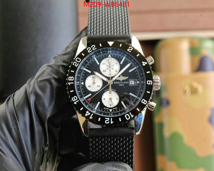 Watch(TOP)-Breitling wholesale sale ID: WB6481 $: 209USD