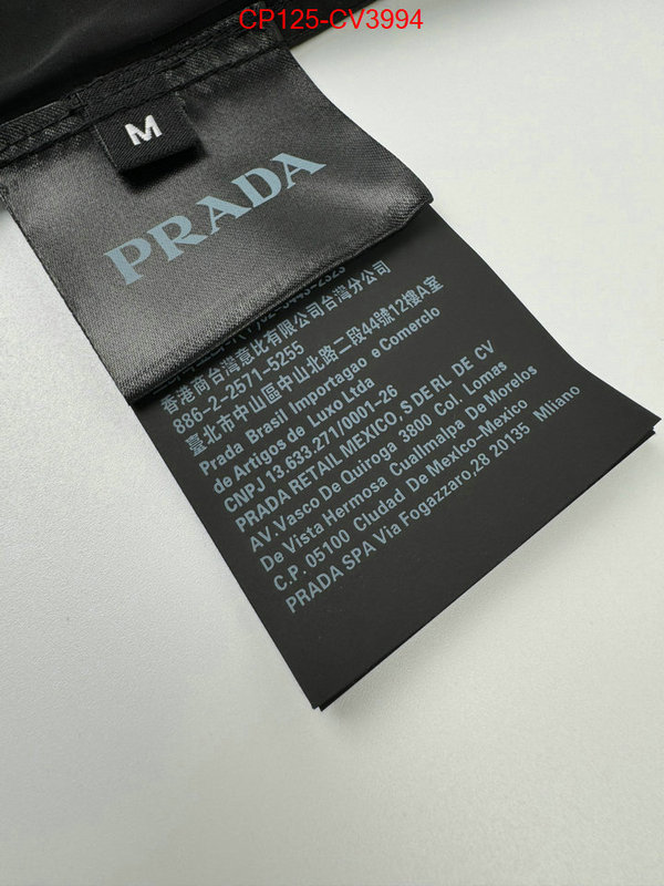 Clothing-Prada designer ID: CV3994 $: 125USD