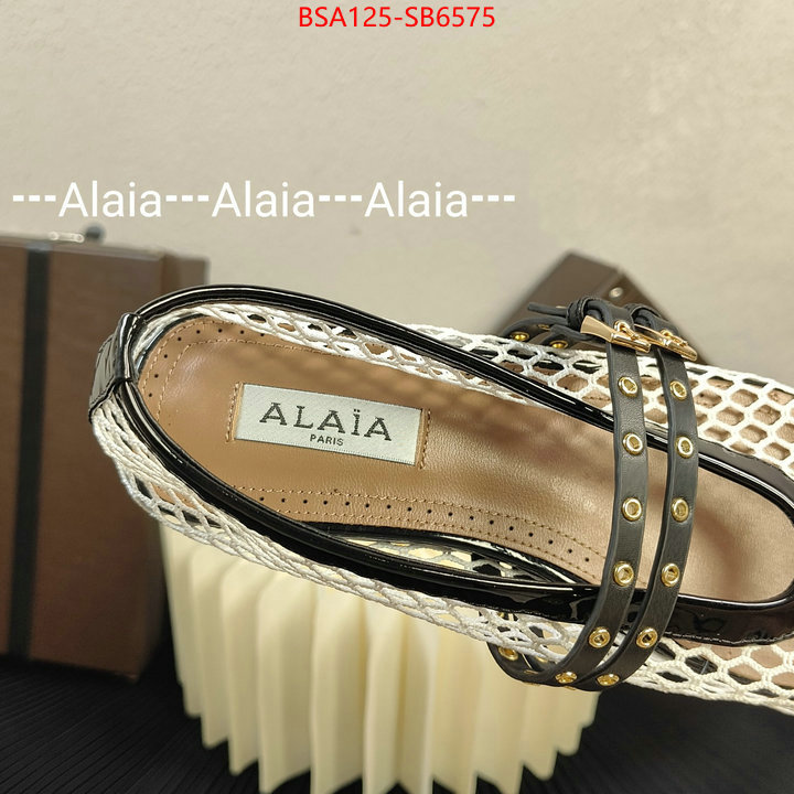 Women Shoes-ALAIA buy cheap ID: SB6575 $: 125USD