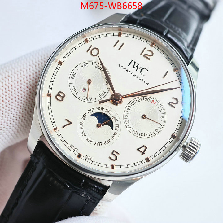 Watch(TOP)-IWC shop ID: WB6658 $: 675USD