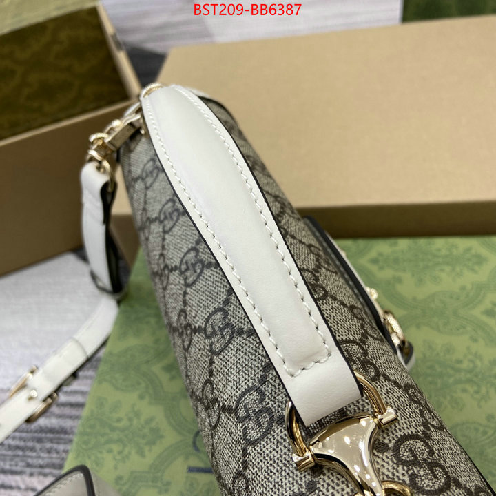 Gucci Bags(TOP)-Horsebit- designer high replica ID: BB6387 $: 209USD,