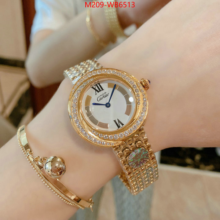 Watch(TOP)-Cartier website to buy replica ID: WB6513 $: 209USD