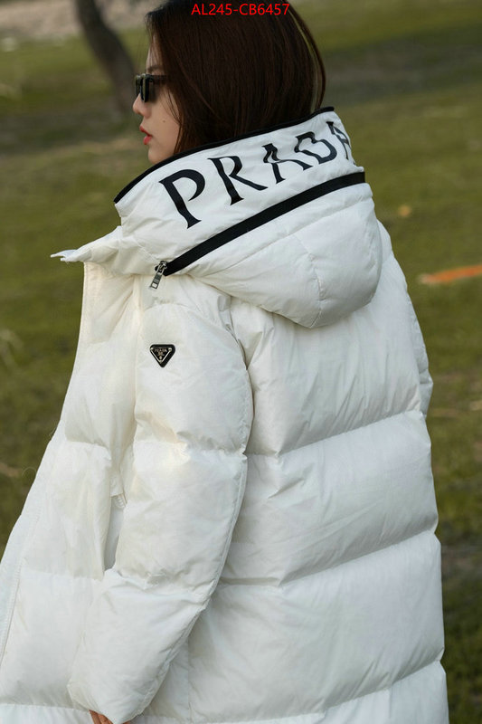 Down jacket Women-Prada what is aaaaa quality ID: CB6457 $: 245USD