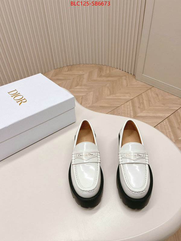 Women Shoes-Dior buy high-quality fake ID: SB6673 $: 125USD