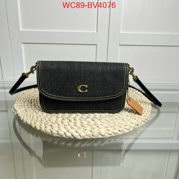 Coach Bags(4A)-Crossbody- buy 1:1 ID: BV4076 $: 89USD,