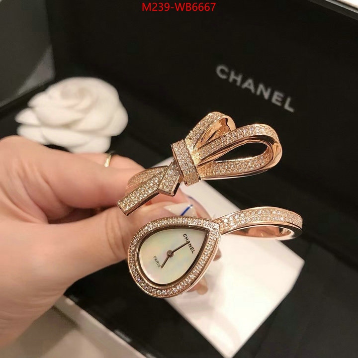 Watch(TOP)-Chanel best luxury replica ID: WB6667 $: 239USD