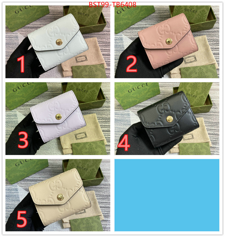 Gucci Bags(TOP)-Wallet- outlet sale store ID: TB6408 $: 99USD,