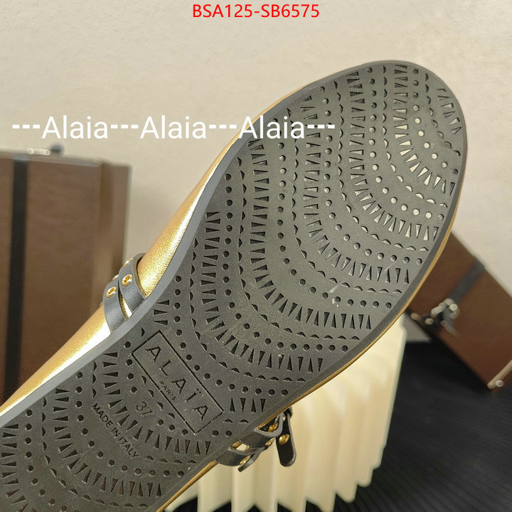 Women Shoes-ALAIA buy cheap ID: SB6575 $: 125USD