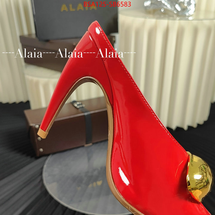 Women Shoes-ALAIA luxury 7 star replica ID: SB6583 $: 125USD