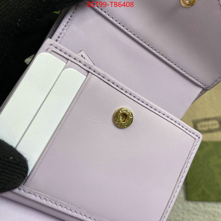 Gucci Bags(TOP)-Wallet- outlet sale store ID: TB6408 $: 99USD,