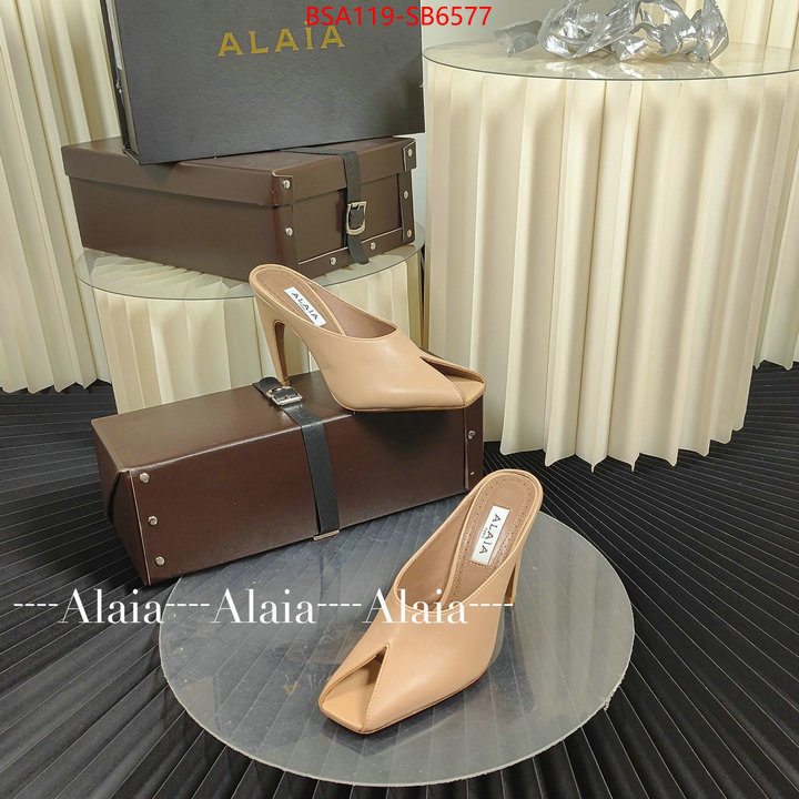 Women Shoes-ALAIA perfect quality ID: SB6577 $: 119USD