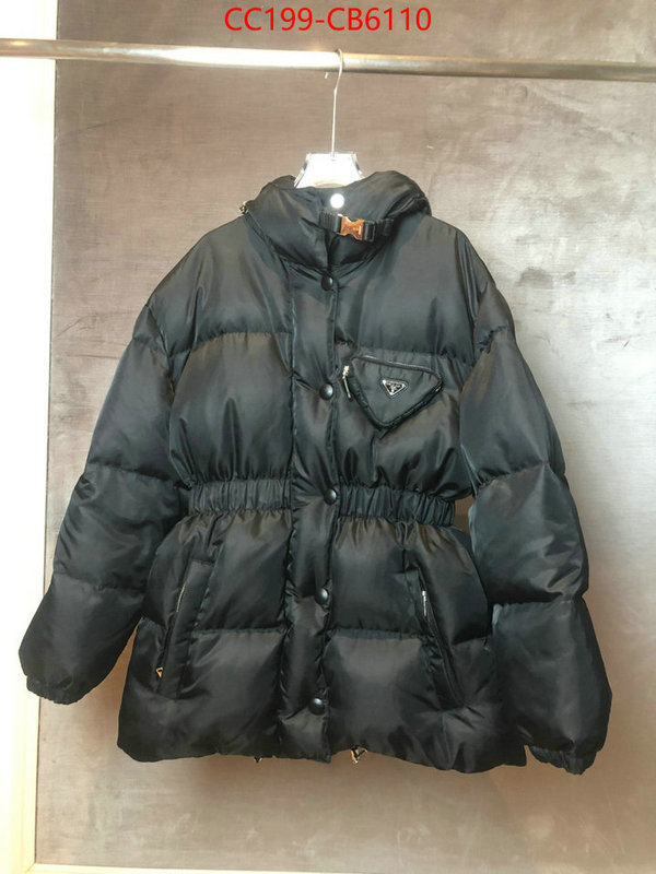 Down jacket Women-Prada replica 1:1 high quality ID: CB6110 $: 199USD