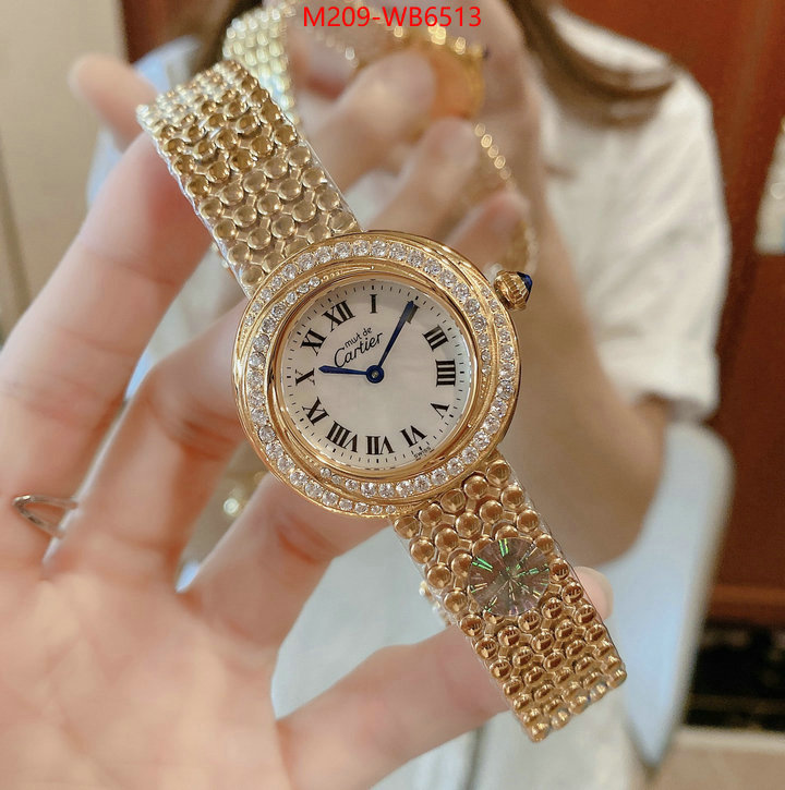 Watch(TOP)-Cartier website to buy replica ID: WB6513 $: 209USD