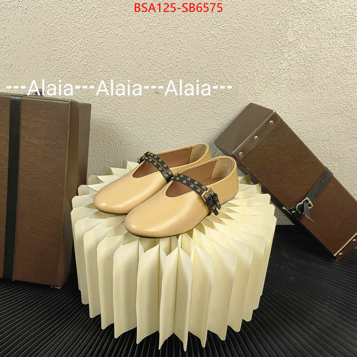 Women Shoes-ALAIA buy cheap ID: SB6575 $: 125USD