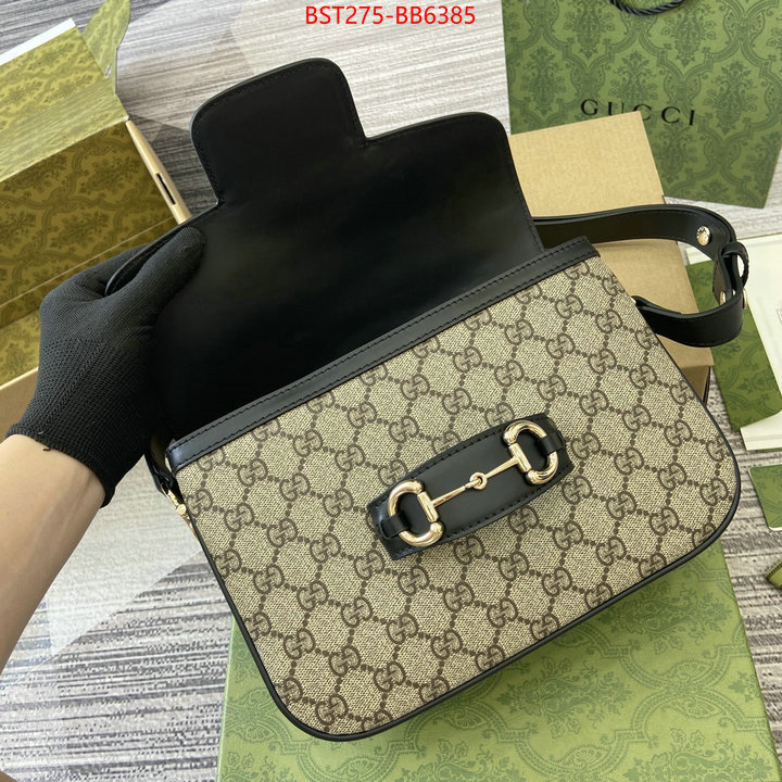 Gucci Bags(TOP)-Horsebit- replica 1:1 high quality ID: BB6385 $: 275USD,