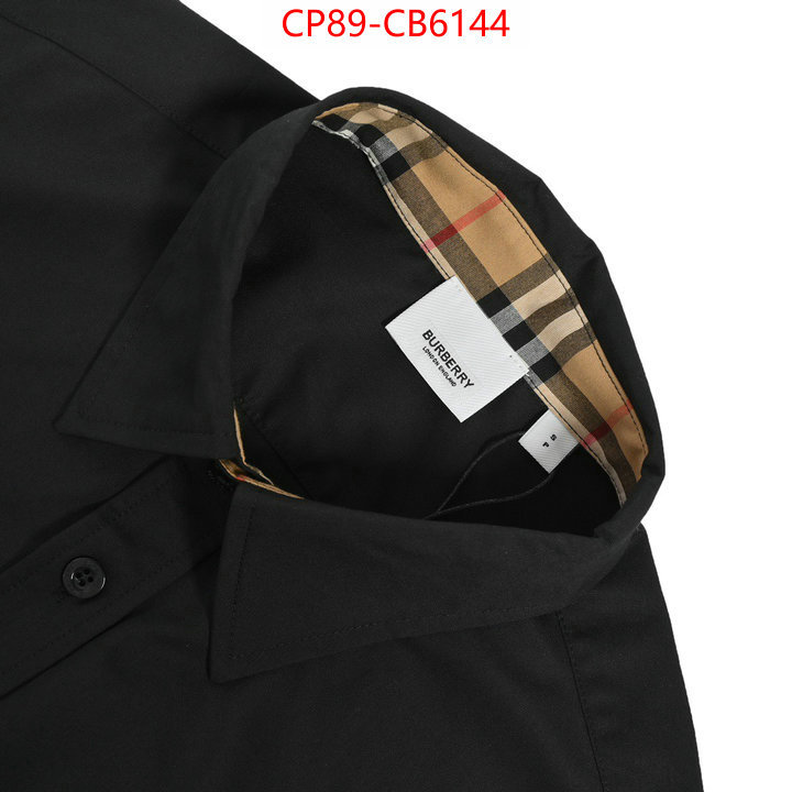 Clothing-Burberry top quality replica ID: CB6144 $: 89USD