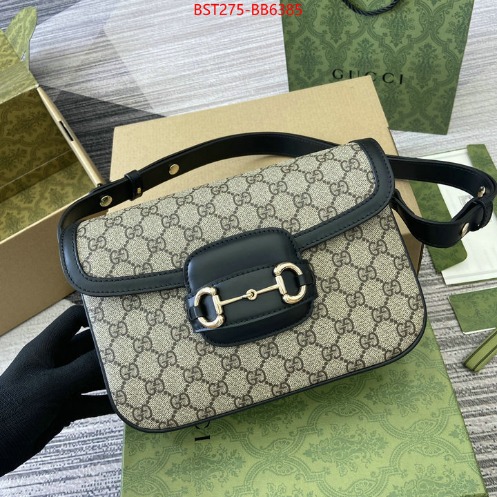 Gucci Bags(TOP)-Horsebit- replica 1:1 high quality ID: BB6385 $: 275USD,