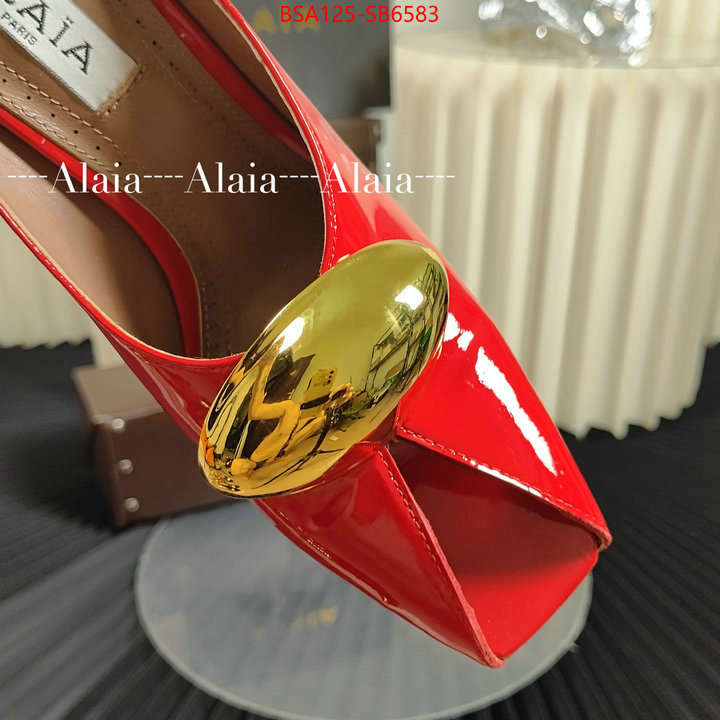 Women Shoes-ALAIA luxury 7 star replica ID: SB6583 $: 125USD