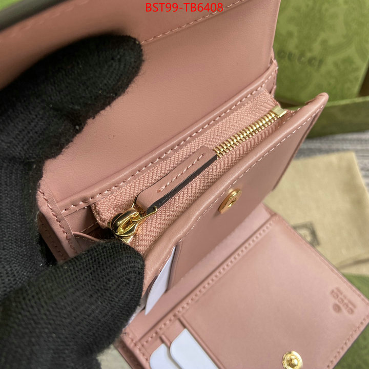 Gucci Bags(TOP)-Wallet- outlet sale store ID: TB6408 $: 99USD,