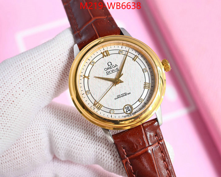 Watch(TOP)-Omega sell online luxury designer ID: WB6638 $: 219USD