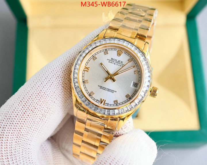 Watch(TOP)-Rolex high quality perfect ID: WB6617 $: 345USD