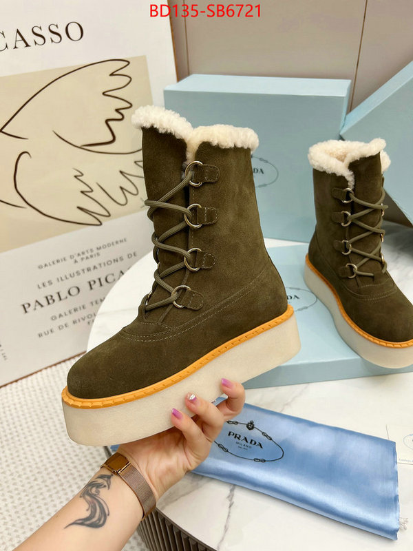 Women Shoes-Prada what is top quality replica ID: SB6721 $: 135USD