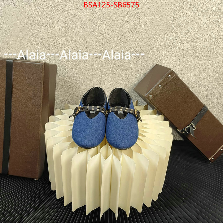 Women Shoes-ALAIA buy cheap ID: SB6575 $: 125USD