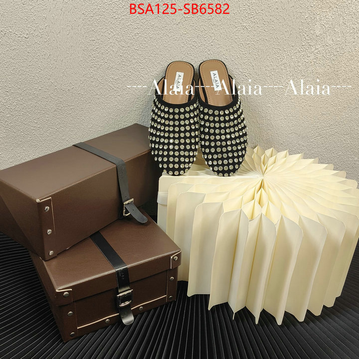 Women Shoes-ALAIA the highest quality fake ID: SB6582 $: 125USD