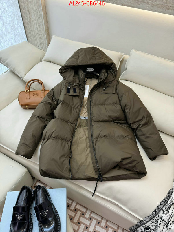 Down jacket Women-MaxMara knockoff highest quality ID: CB6446 $: 245USD