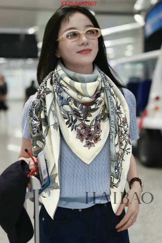 Scarf-Dior top brands like ID: MA2007 $: 75USD