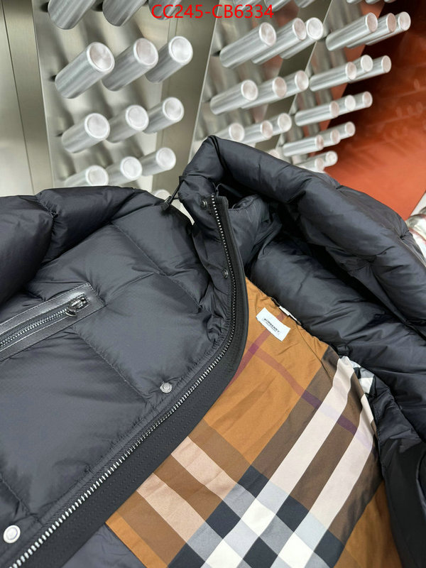 Down jacket Men-Burberry 7 star replica ID: CB6334 $: 345USD