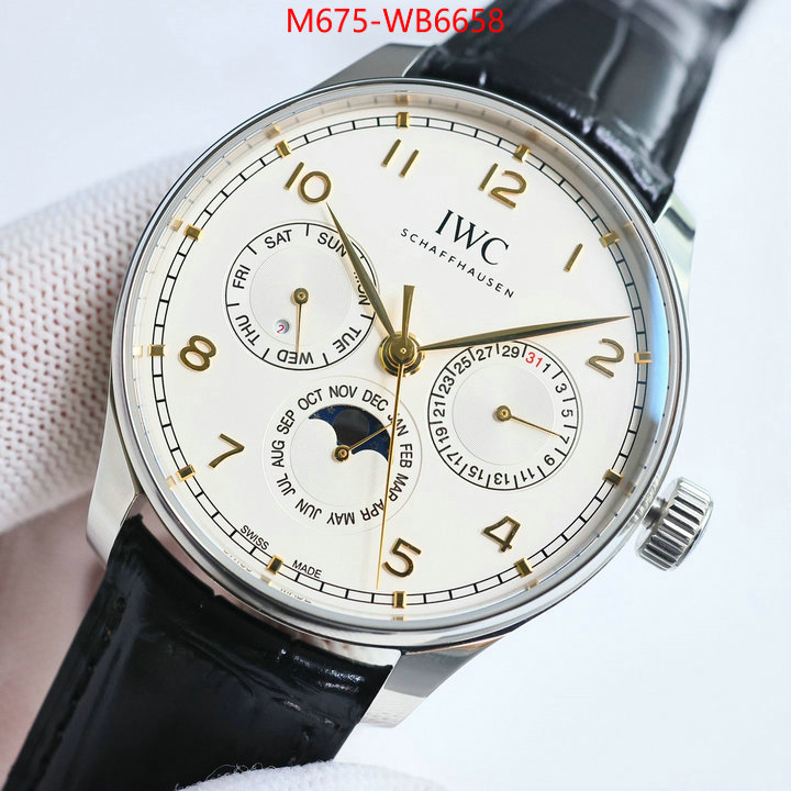 Watch(TOP)-IWC shop ID: WB6658 $: 675USD