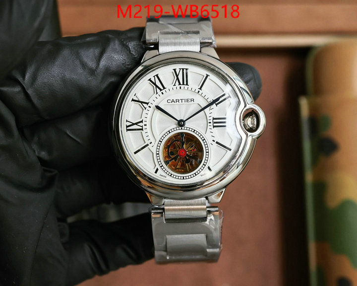 Watch(TOP)-Cartier 1:1 ID: WB6518 $: 219USD