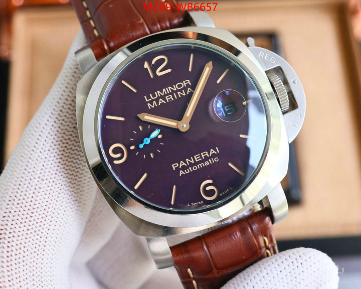 Watch(TOP)-Panerai where can you buy replica ID: WB6657 $: 209USD