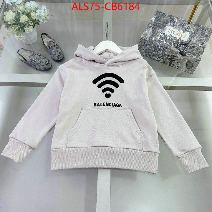 Kids clothing-Balenciaga top perfect fake ID: CB6184 $: 75USD