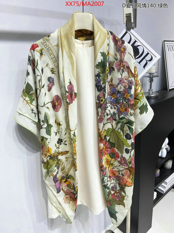 Scarf-Dior top brands like ID: MA2007 $: 75USD