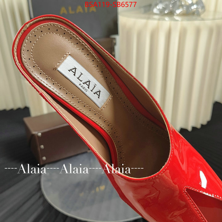 Women Shoes-ALAIA perfect quality ID: SB6577 $: 119USD