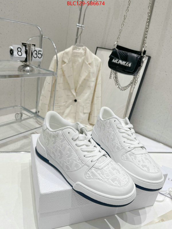 Women Shoes-Dior buy best quality replica ID: SB6674 $: 129USD