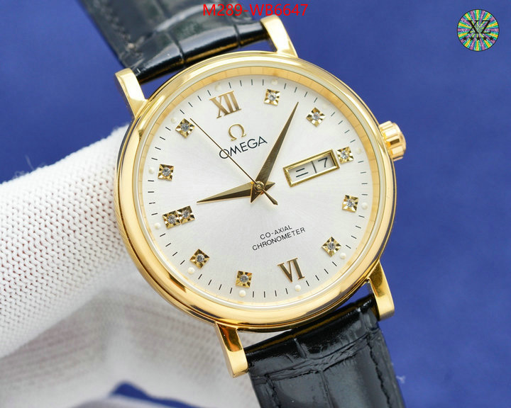 Watch(TOP)-Omega luxury ID: WB6647 $: 289USD