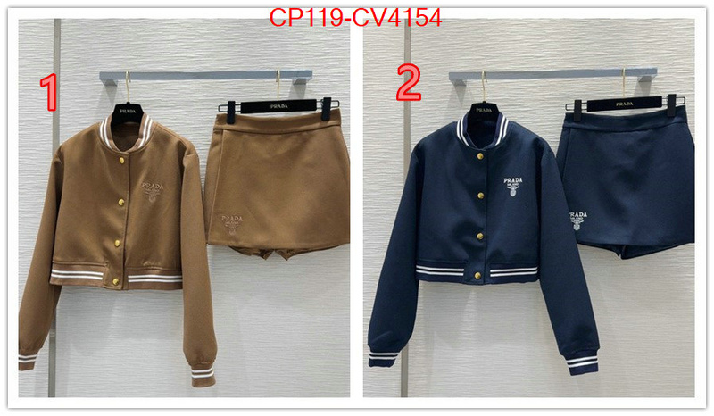 Clothing-Prada luxury cheap ID: CV4154 $: 119USD