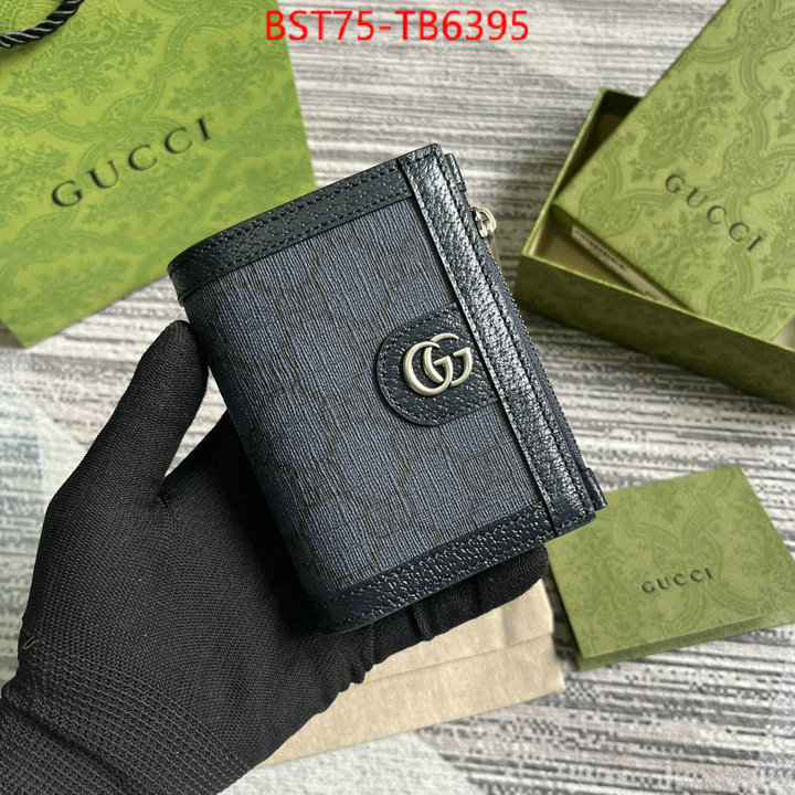 Gucci Bags(TOP)-Wallet- high ID: TB6395 $: 75USD,