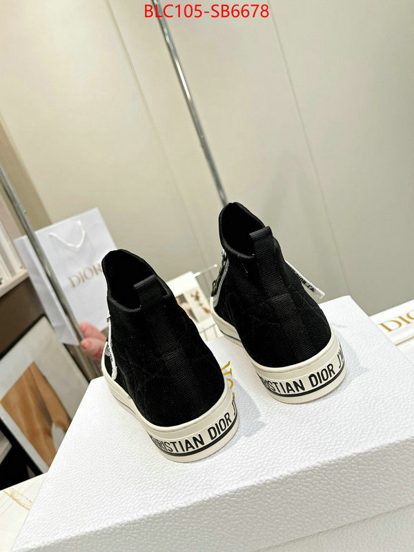 Women Shoes-Dior high quality replica designer ID: SB6678 $: 105USD