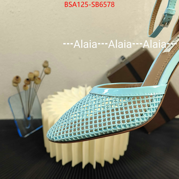 Women Shoes-ALAIA top 1:1 replica ID: SB6578 $: 125USD