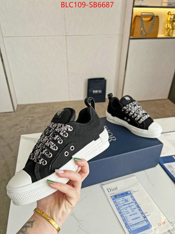 Men shoes-Dior replica 2024 perfect luxury ID: SB6687 $: 109USD